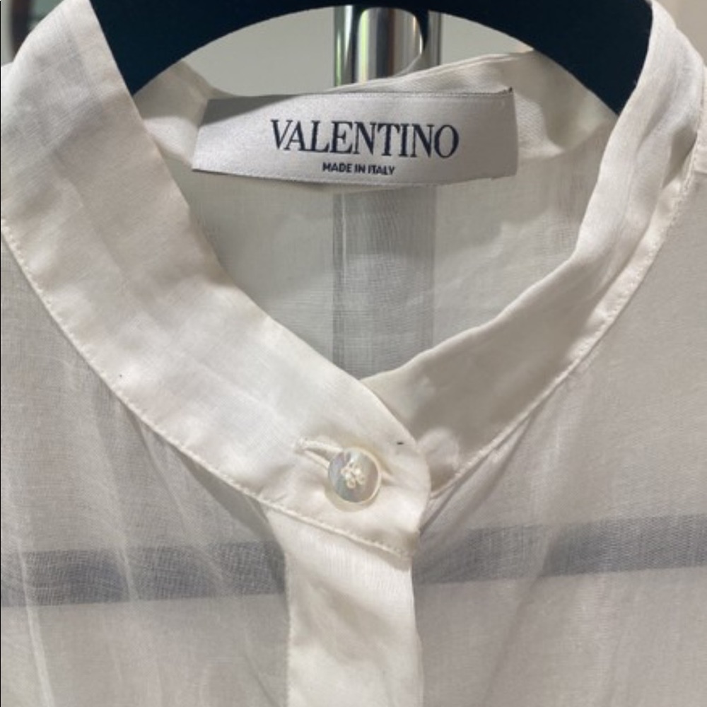 Valentino sheer blouse